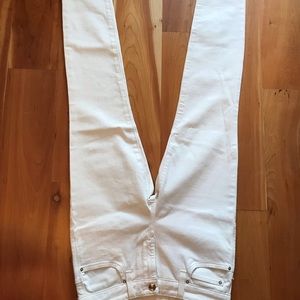 Joes white skinny jeans